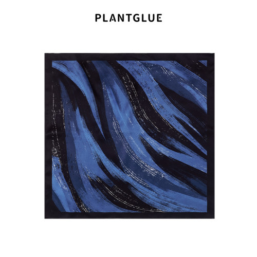 植花PLANT原创设计桑蚕丝丝巾