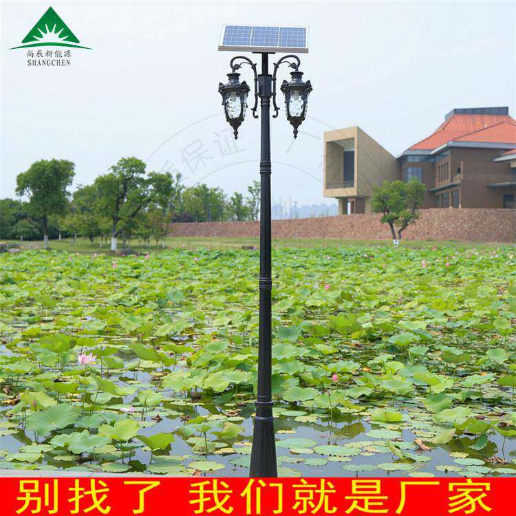 双头户外照明欧式庭院灯别墅花园小区复古现代仿古2头庭院