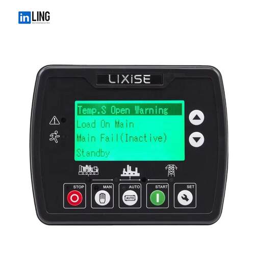 LXC921自启动控制器智能控制模块液晶显示屏适用柴油发电机配件