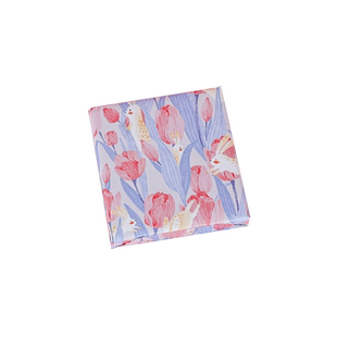 乐本·教师节郁金香与小兔包装纸花束打包纸礼物纸包书皮纸礼品生日礼品纸少女心diy材料花束打包纸素材纸