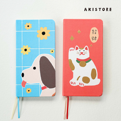 AKI×LEBEN乐本周计划本/月计划本/自由记录/备忘栏手账本自律打卡本可爱日程本便携记录本少女心笔记本