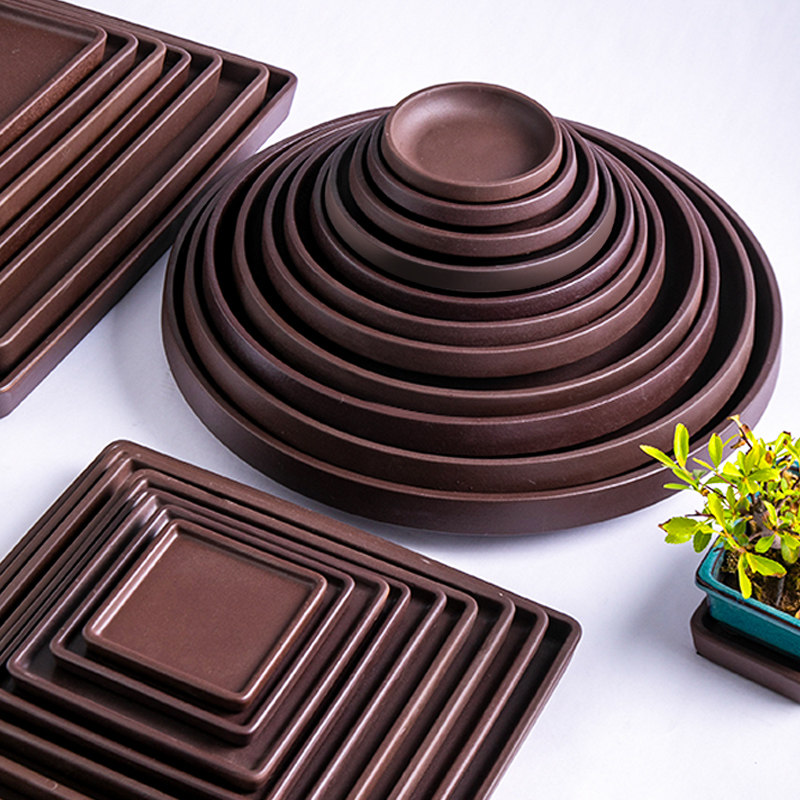 紫砂托 托盘陶瓷盆托 托接水底盘花盘底托 托圆长方形盆景花盆垫,鲜花速递/花卉仿真/绿植园艺,花托/移动托盘,淘宝优惠券,粉丝福利购,淘宝优惠卷