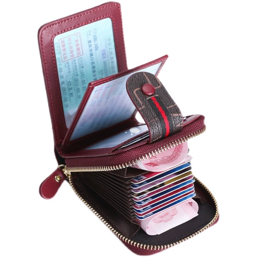 Картхолдер для водительских прав, изысканная сумка через плечо, высококлассный орган, универсальный маленький комплект, вместительный и большой бумажник