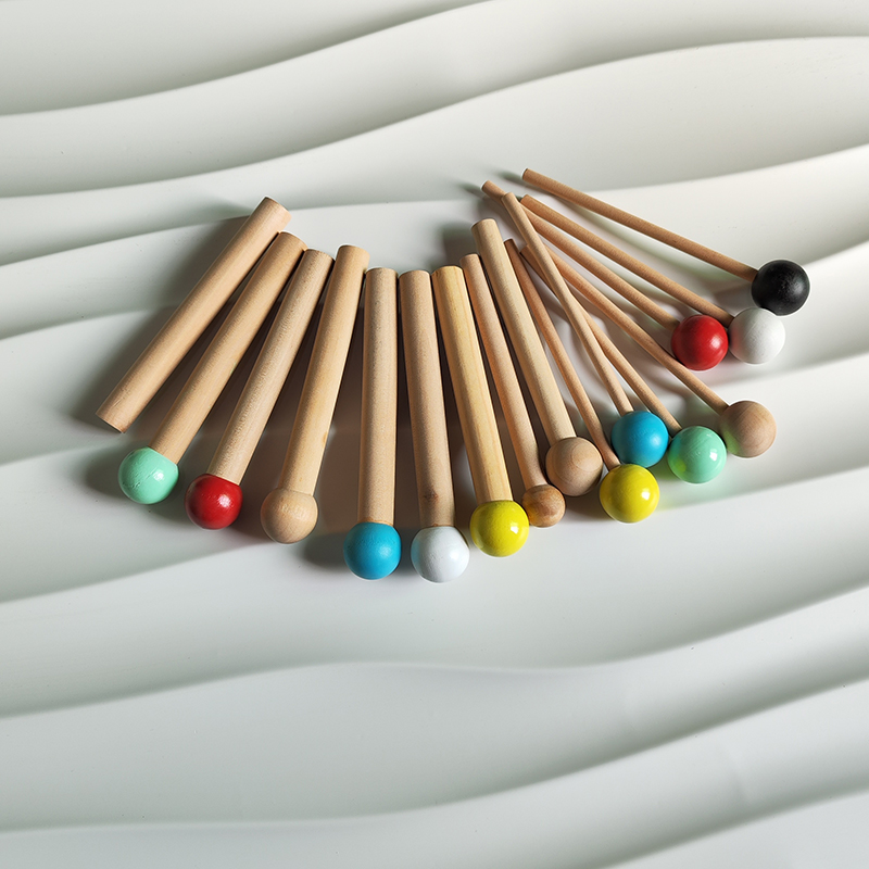 置物架洞洞板配件通用圆孔小木棍火柴棍层板隔板桌面实木衣服挂架