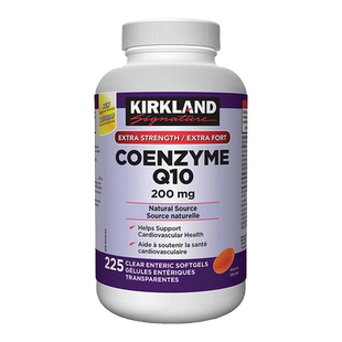 【自营】加拿大版Kirkland柯克兰辅酶Q10软胶囊200mg225粒护心脏