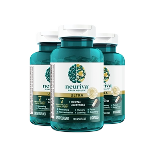 【自营】Neuriva脑动力Ultra补脑磷脂成人中老年助学习记忆力3瓶