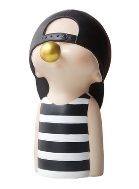 玄关泡泡男孩儿童房间客厅摆件