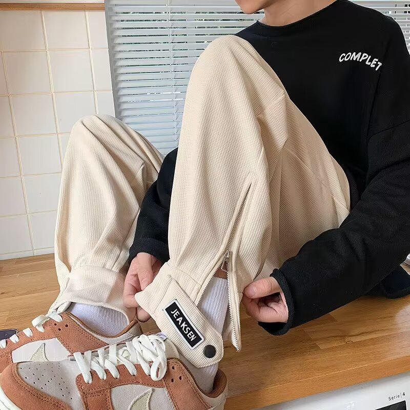 特大码300斤休闲裤子男女春秋季