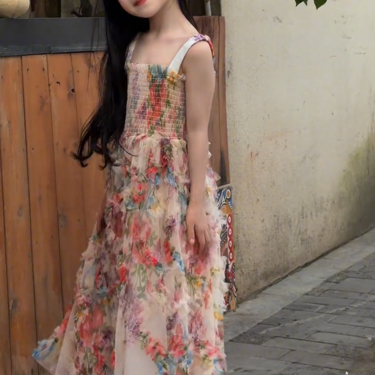 女童夏季套装2025新款儿童洋气时髦网红吊带裙两件套夏装女孩裙子