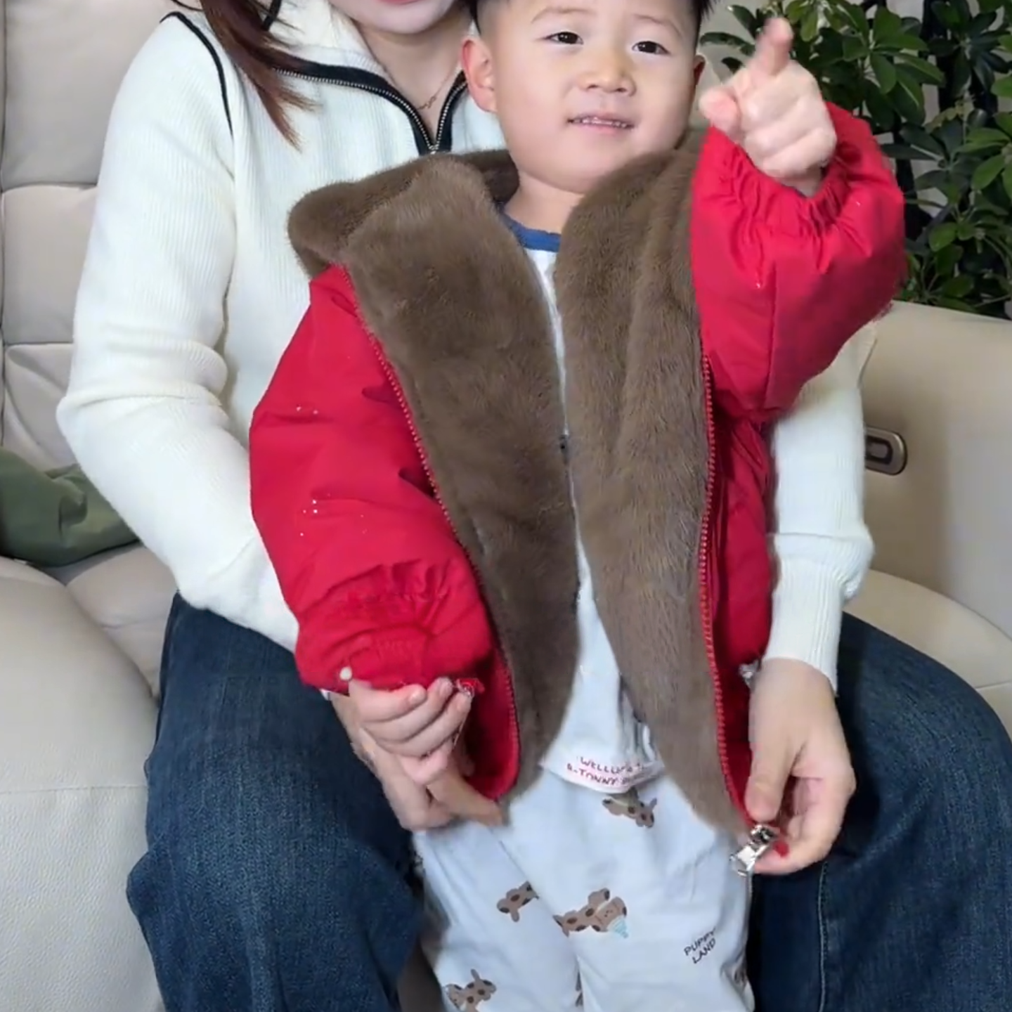 女童冬季外套加绒加厚双面穿洋气新款中小儿童保暖棉衣男宝宝棉袄,童装/婴儿装/亲子装,棉袄/棉服,淘宝优惠券,粉丝福利购,淘宝优惠卷