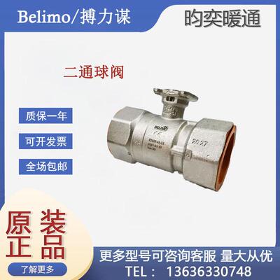 搏力谋R2015-4-S1电动球阀R2020-6P3-S1二通球阀DN15/DN20调节阀
