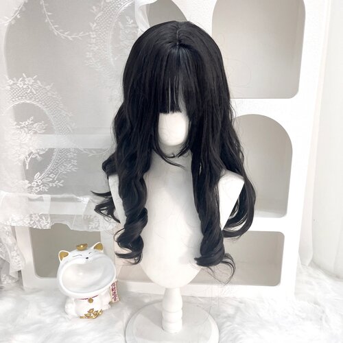 纤韵佳人假发女65cm日系lolita罗马卷双马尾卷发甜美少萝jk全头套