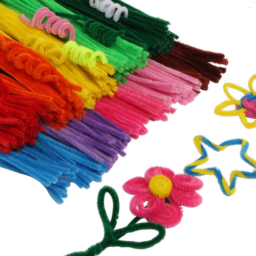 马年头饰特密扭扭棒发光头箍发箍diy手工材料包幼儿园毛根条过年