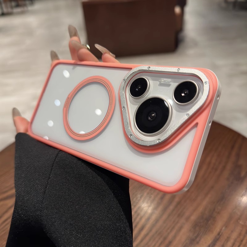 【磁吸充电】适用华为Pura70手机壳P70pro透明保护套70ultra新款硅胶软边Mate60少女粉Pure全包防摔女P70pro+