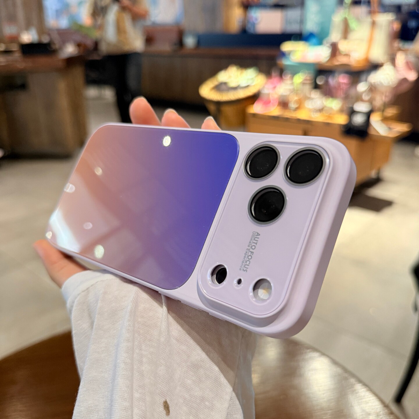 霞光紫渐变色秒变17适用iphone17ProMax手机壳苹果16pro高级感新款15情侣13全包镜头膜14pm玻璃防摔12保护套