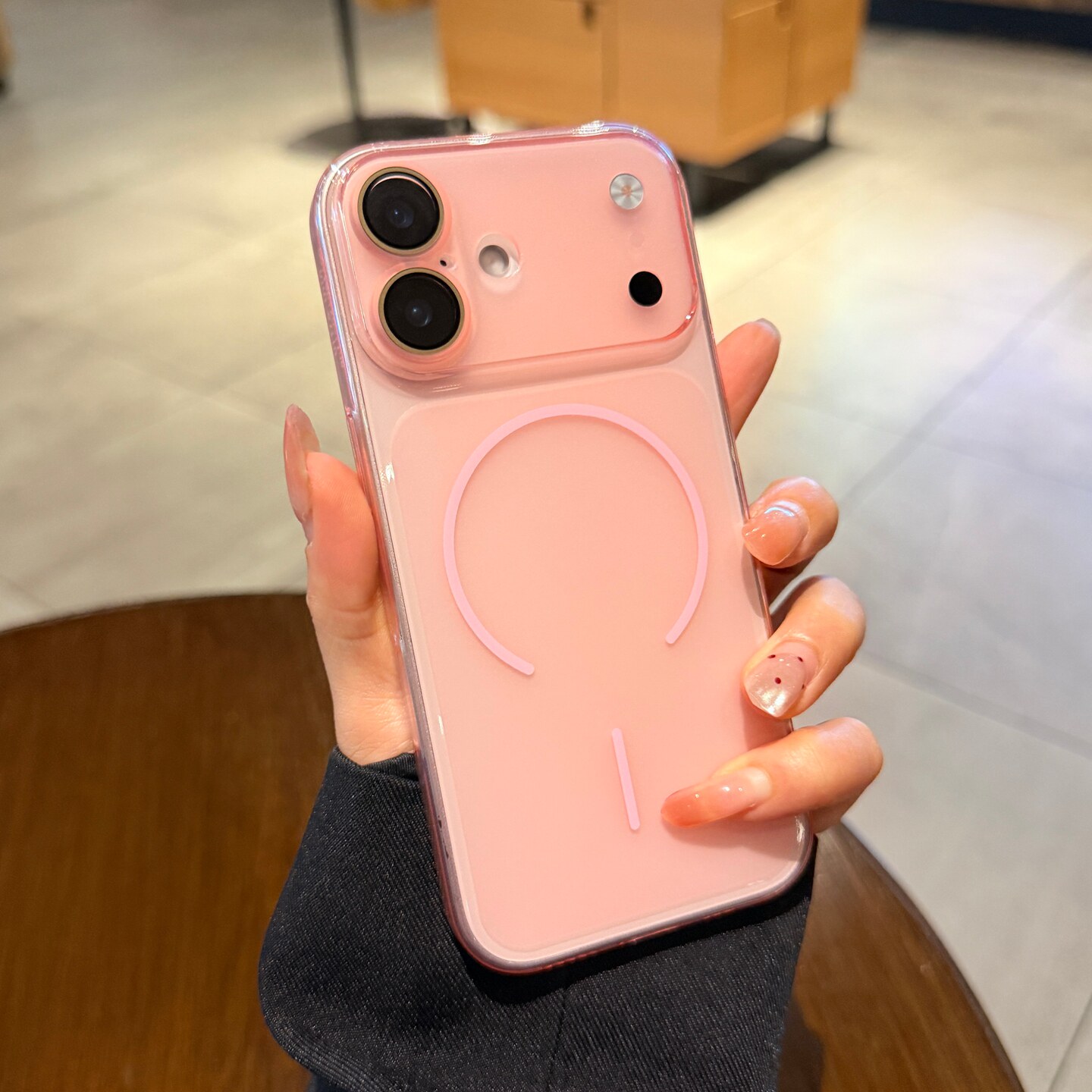 抗氧化拜耳硅胶适用iphone17手机壳苹果16promax新款超薄透明粉色15pro秒变17大视窗镜头全包14高级13保护套