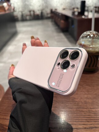 大视窗适用苹果17手机壳16promax新款iPhone17promax液态硅胶15pro少女粉16promax纯色13pm全包镜头12防摔14
