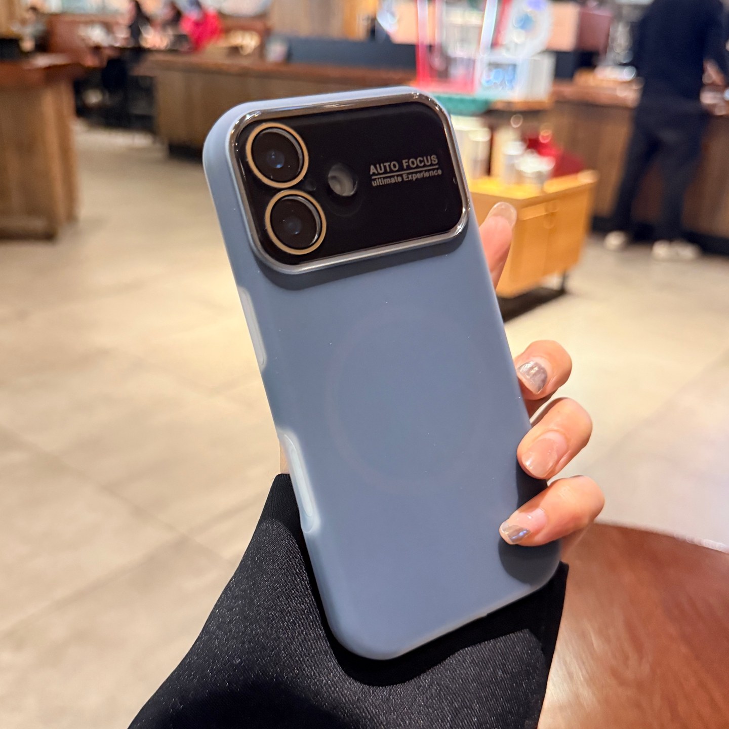 多巴胺果冻石墨灰适用iphone17磁吸手机壳苹果16promax液态硅胶15秒变17大视窗14pro镜头膜全包Magsafe保护套