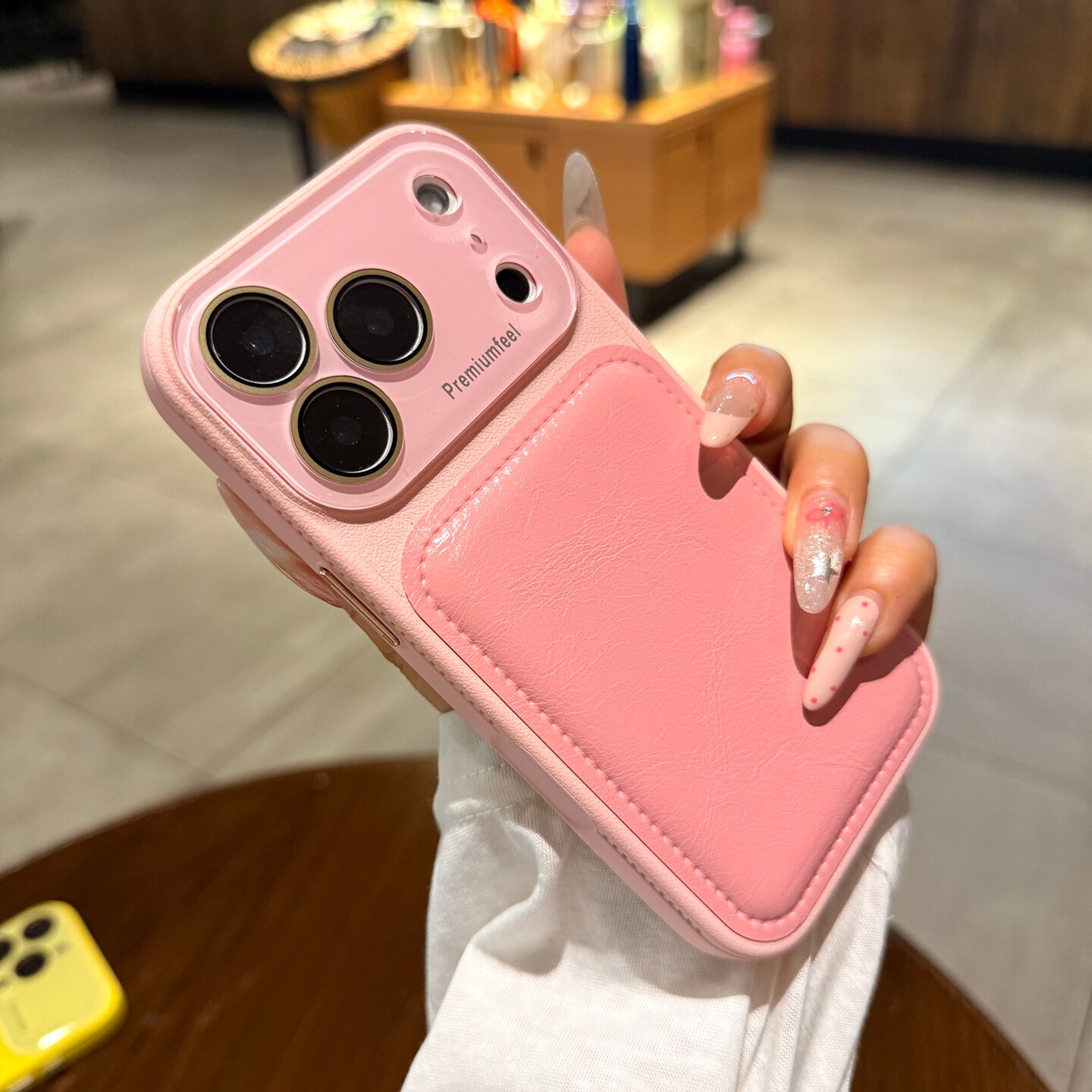 少女粉鼓包蜡油皮适用iphone17手机壳17promax苹果16pro秒变大视窗15女新款14PM耐脏13全包镜头膜保护套高级