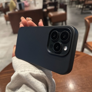 iPhone16pro液态磨砂14pro黑武士16plus高级小众11全包防摔12软套男女 硅胶二合一适用苹果15promax手机壳新款