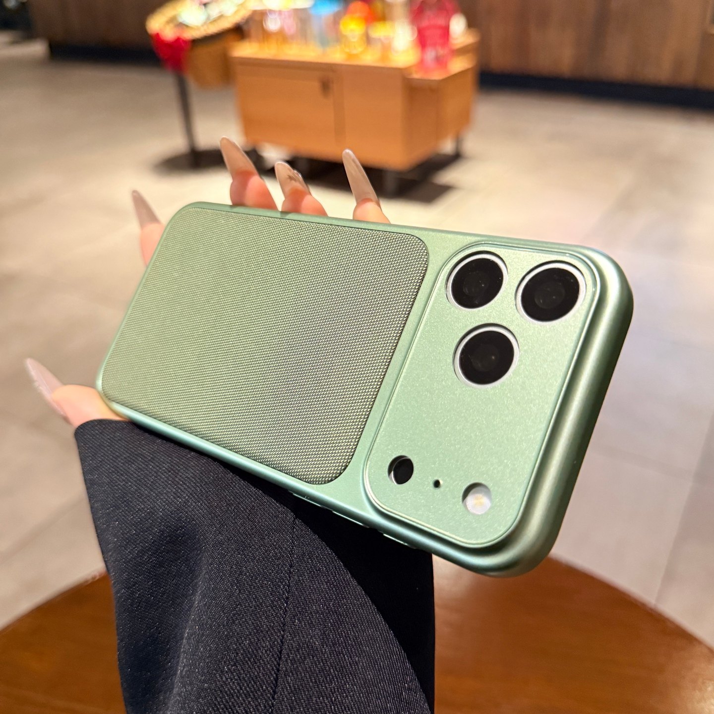 官网编织纹适用iphone17磁吸手机壳17promax苹果16promax新款15PM秒变大视窗14磨砂绿色12全包镜头膜13保护套