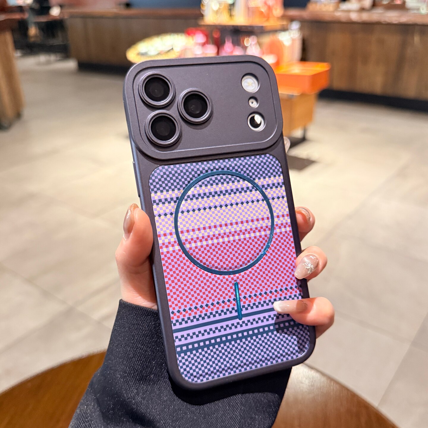 MagSafe磁吸适用iPhone17手机壳17Promax苹果16pro新款凯夫拉纹15高级感紫色14软硅胶13秒变17大视窗保护套女