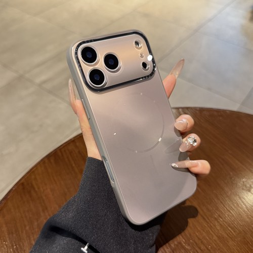 渐变色晕染适用苹果17手机壳16pro磁吸iphone17promax新款Air钛灰15情侣14plus全包12高级13磨砂Magsaf保护套