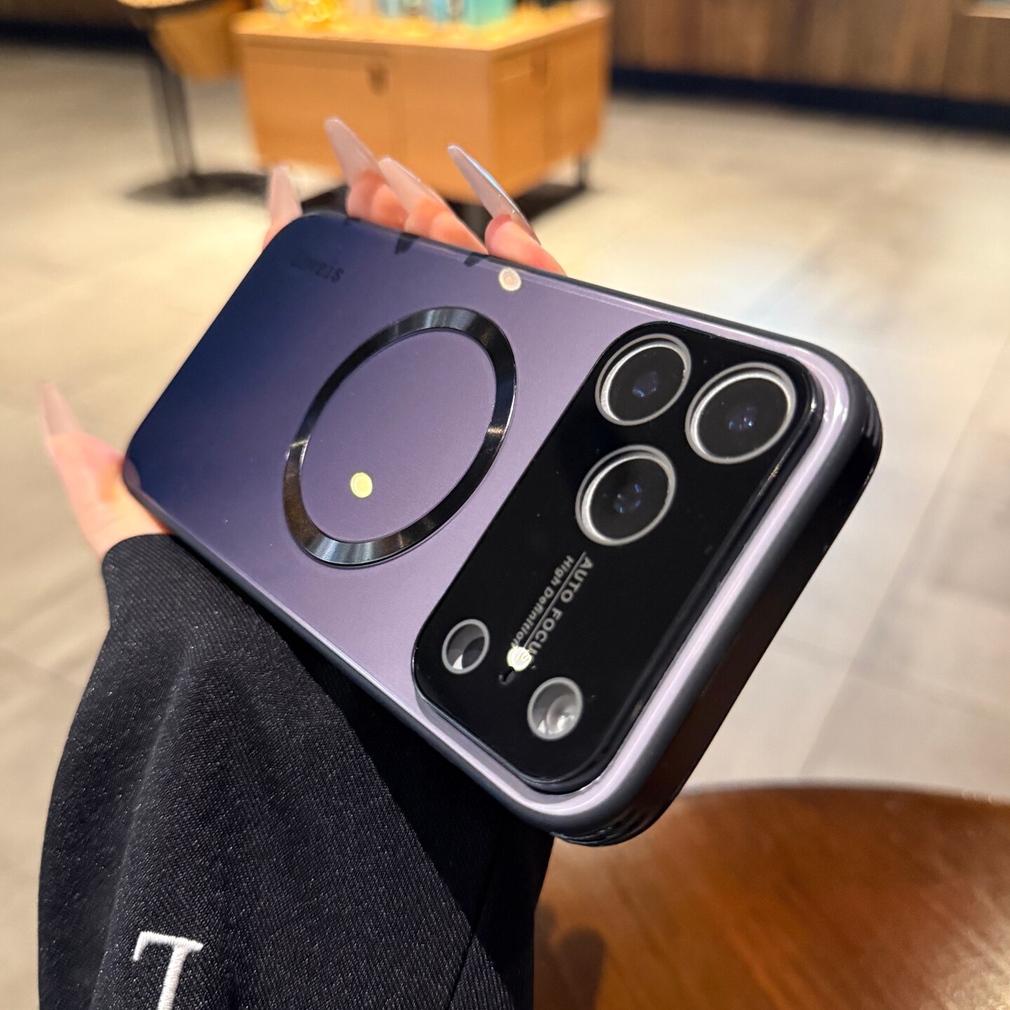 Magsafe磁吸适用iPhone17pro手机壳苹果17镜头全包16promax新款渐变黑色15情侣14plus高级感12玻璃壳13保护套
