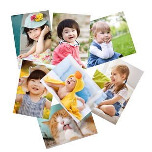 照片打印冲洗照片冲印幼儿园成长手册可粘贴带背胶自粘大头贴贴纸
