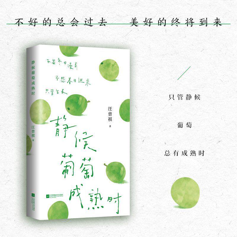 静候葡萄成熟时汪曾祺不畏冬日漫长不怨春日迟来只管生长新华正版