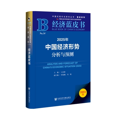 2025年中国经济形势分析与预测（经济蓝皮书） 王昌林;李海舰,冯明 编 社会科学文献出版社