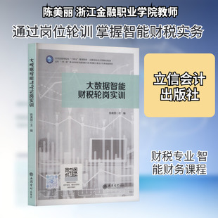 大数据智能财税轮岗实训 陈美丽 主编 编 立信会计出版社
