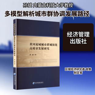 黄河流域城市群城镇化高质量发展研究 孙斌 著 著 经济管理出版社