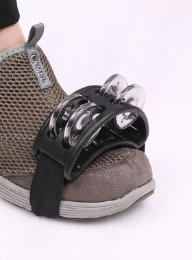 脚 ur摇铃Tambo铃鼓脚铃卡洪鼓   踩ine卡宏脚伴侣打击乐Foot配件