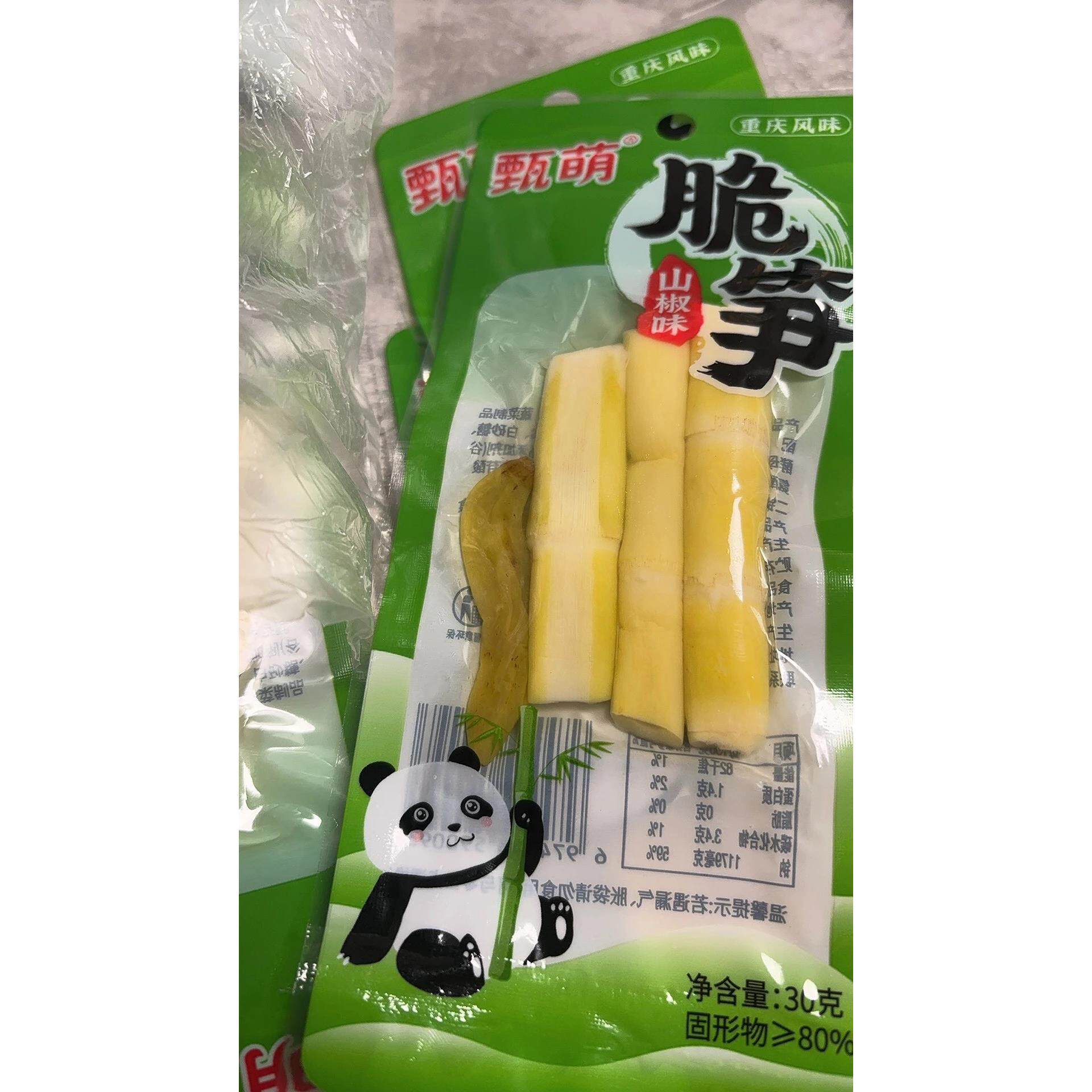 泡椒笋尖山椒脆笋香辣笋丝罗汉笋尖解馋小零食酸辣即食新品