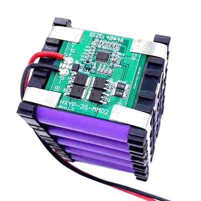 12V锂电池保护板3串充电板三元锂充电模块12A18A带温控防过充过放