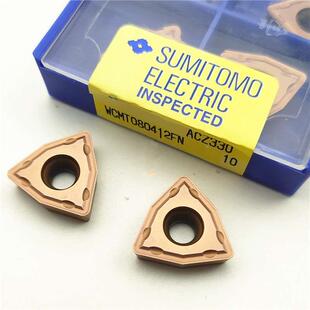 日本住友U钻刀片WCMX030208 040208 WCMT050308 快速钻刀片ACZ330