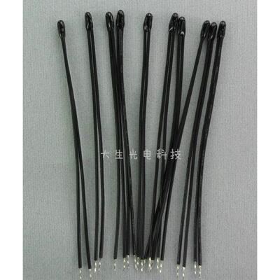 5%厂家直销NTC热敏电阻MF52AT103J4100 10K 4100带线50mm秒杀直拍