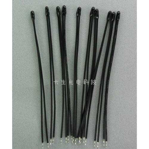 5%厂家直销NTC热敏电阻MF52AT103J4100 10K 4100带线50mm秒杀直拍