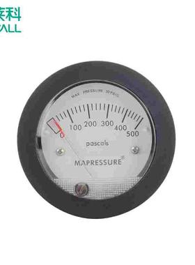 伊莱科TE5000指针式微压差表正负压力表真空气洁净室养殖场差压计