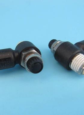 气动快速元件 RQSA铜塑快插单向调速阀 SL快插调速阀气缸控制阀