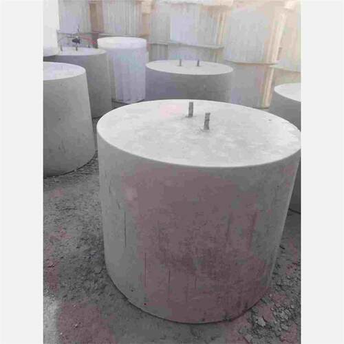 光伏水泥墩预制方形圆形光伏墩基座C30混凝土基础底座