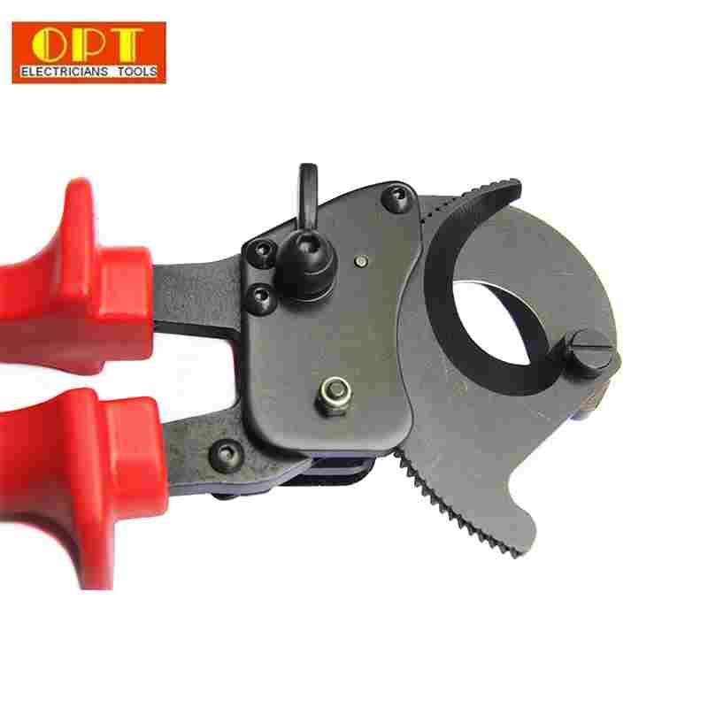 【台湾OPT】 LK-327B 棘轮式手动电缆剪 断线钳 电缆钳 32mm