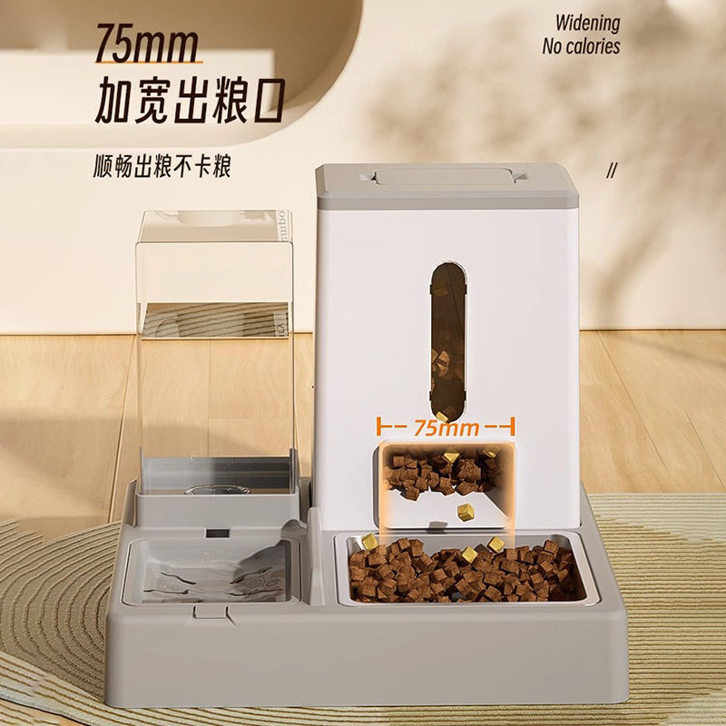 猫碗猫食盆猫粮自动喂食