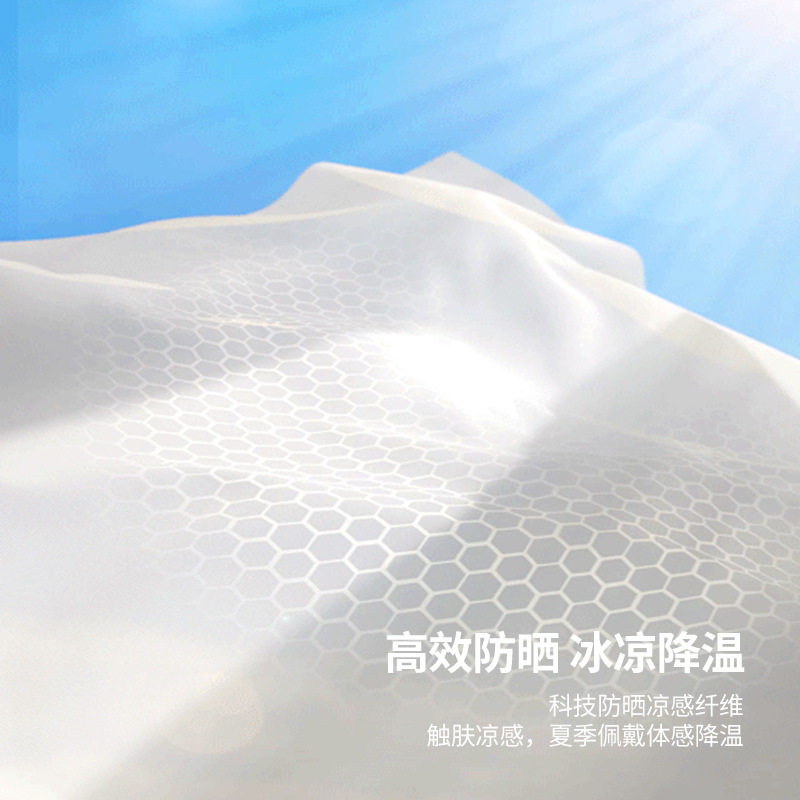 冰丝防晒面罩女夏季遮阳抗紫外线脸基尼腮红渐变护眼角口罩XKZ43