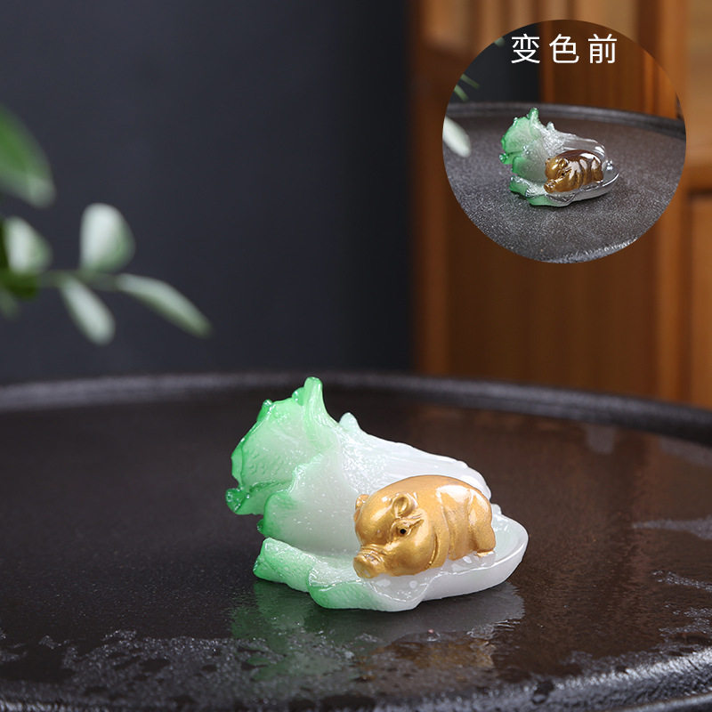 茶具茶桌茶台树脂草莓水