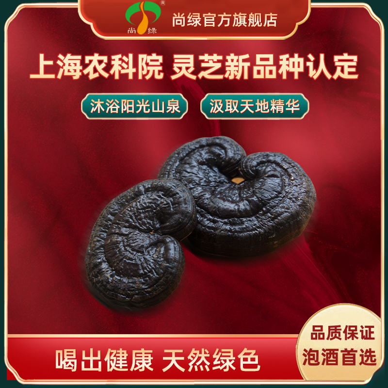 上海农科院尚绿灵芝500g整枝干货