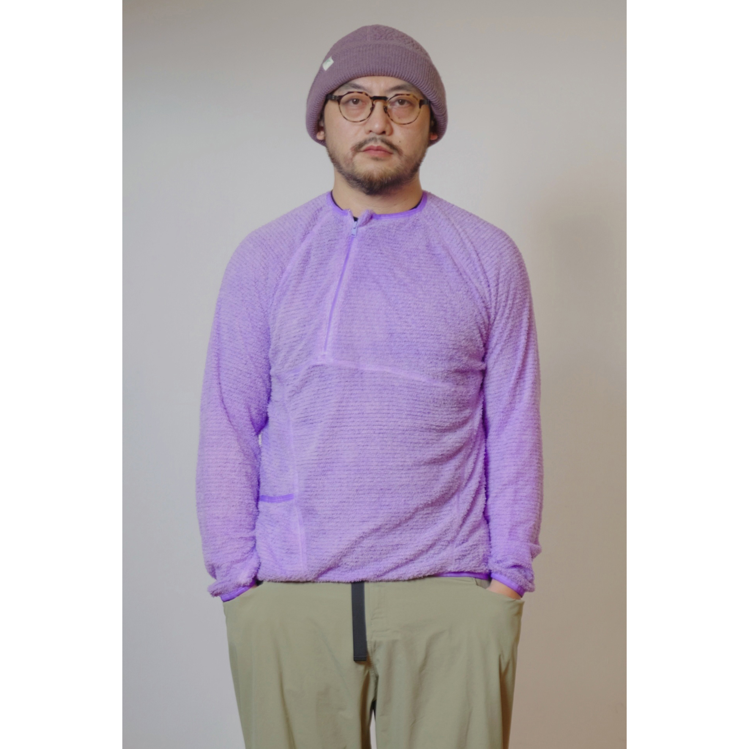 WtW 成衣染轻量动态保暖半门襟卫衣Evolve Garment Dyeing Series