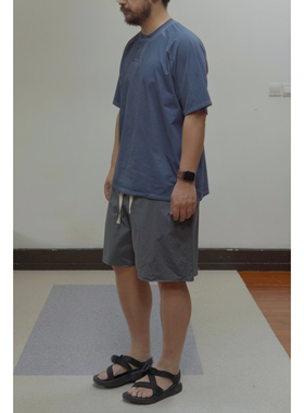 WtW 成衣染色速干防晒抗菌亨利领短Tee QuickDry Garment Dyeing