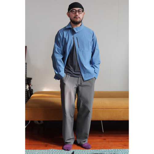 WtW 全松紧腰宽松软壳长裤 edge wide pants